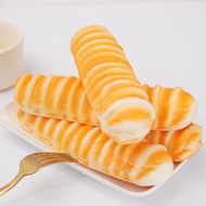 PU Fake Worm Bread Soft Squeeze Squishy Cute Model Photo Props Bakery Decoration Cafe Stress Relief 