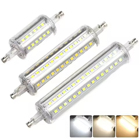 AC220V 240V Dimmable R7S LED Flood Light J78 J118 J135 J189 LED Corn Bulb Light Bulbs 78mm 118mm 135