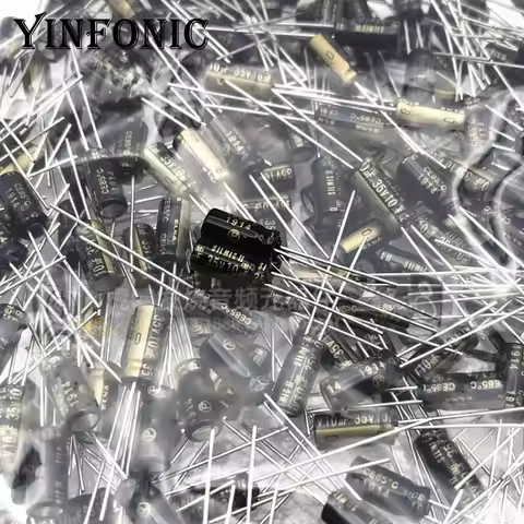 10Pcs/Lot ELNA SILMIC II Series 50V1UF/2.2UF/4.7UF 25V22UF 35V10uF 5x11mm Electrolytic Capacitors