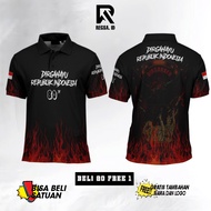 RA Indonesian Independence Day Committee Shirt 80th August 17, 2025 Men's/Wanita Free custom name an