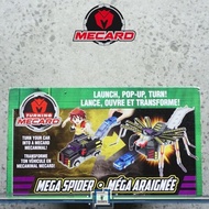 Turning Mecard MEGA SPIDER Vehicle Mecanimals Bbasha