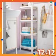 Rak Bilik Air Rak Bilik Mandi Rak Bilik Air Mandi Bathroom Rack Plastic Bathroom Shelf unit/Multipur