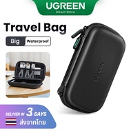 【Bag】UGREEN Electronics Travel Organizer Hard Case Waterproof for Charger Hub SD Card Travel Essentials Model:50274