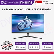 Philips Evnia 32M2N5800 31.5" UHD FAST IPS Monitor with 0.5ms UHD 160Hz / FHD 320Hz HDR400 with Ergo
