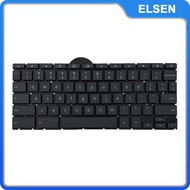 ELSEN Laptop Keyboard Black Laptop Replacement for HP Chromebook 11 G7 EE Notebook Accessories