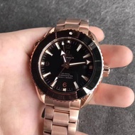 Omega Fine Golden Time Ocean Mirror Surface 43.5x15mm Sapphire Luminous Pointer gmt Automatic Waterp