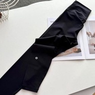 Lululemon 瑜伽褲基礎高腰高檔瑜伽褲直筒褲修飾腿型
