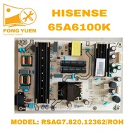 HISENSE TV POWER BOARD 65A6100K