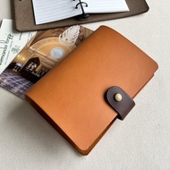 Kyoto A7/A6 六孔活頁皮革筆記本/書衣/手帳/手工皮革- 岩灰色