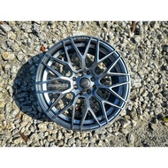 New VARRO Wheels Car Sport Rim - 17x7.5 8x100/114.3 ET38 Hyper Black -