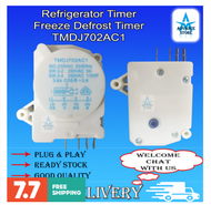 TMDJ702AC1 Panasonic Hester Refrigerator Freezer Thawing Timer 4-pin Timing Control Starter PETI SEJUK Timer TMDJ702