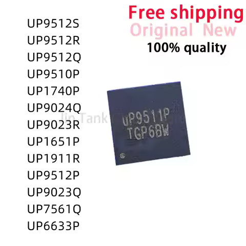 (1pece)100% New UP1740P UP9510P UP9512S UP9512R UP9512Q UP9024Q UP9023R UP1911R UP9512P UP9023Q UP75