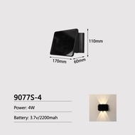 Solar Light Outdoor Lighting Waterproof LED Wall Lamp Auto Switch Modern Home Decoration Fence Light