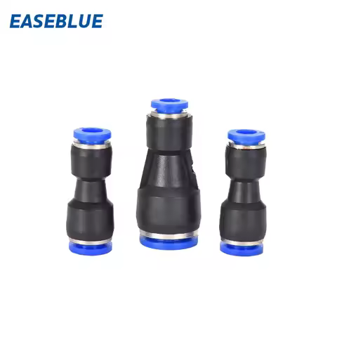 PG Series Air Pneumatic 10mm 8mm 6mm 12mm 4mm OD Hose Tube Touch Push Into Straight Gas Fittings Pla