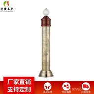 Magnesium Alloy Handrail Crystal Ball Aluminum Clamp Wooden Staircase GJ-87019 General Pillar Alumin