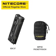 NITECORE EDC37 Ultimate EDC Flashight 8000 Lumens 18W USB-C Rechargeable Troch Light Built-in 8000mA