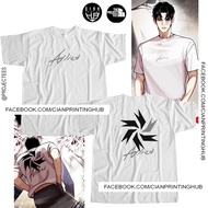 2024 เสื้อยืดคุณภาพดี ชุดเครื่องแต่งกาย Allied Park Hyung Seok Lookism สําหรับผู้ชาย เสื้อยืดคอตตอน 