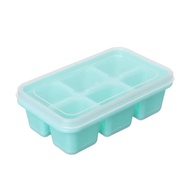 Kotak Es Batu 6 Baris Ice Cube 6 Tray Cetakan Es Batu Silikon Kulkas Artefak Kreatif Mini Cetakan Na
