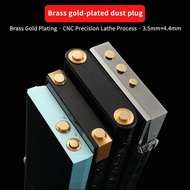 yosunrui5j] 2.5/3.5/4.4MM Gold-plated Brass Headphone Ja Dust Plug Accessories For IRiver SP3000T SP