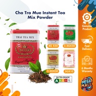 Cha Tra Mue Instant Tea Mix Powder Original Thai Tea Milk Green Tea Rose Tea Thai Tea Gold Box Pulp Sachets Halal