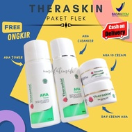 Theraskin Paket Flek Hitam Cream Wajah Penghilang Flek Aman Bumil Busui / Theraskin Anti Aging Untuk