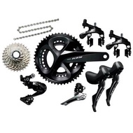 Shimano 105 R7000 11 Speed Groupset Rim Brake Calipers Shifters Derailleurs GS Cage for Road Bike [S