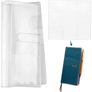 Frosted Protective Sleeves for Hobonichi Weeks 2025 (2-Pack) - 8.19x7.68 Inch Anti-Glare PVC Cover, 