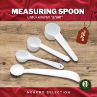 Neugro 3g 5g 10g Plastic Measuring Spoon Sudu Penyukat Racun Kulat Racun Serangga Tepung Powder 量匙