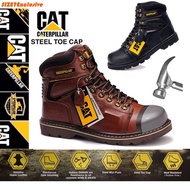 🔥MY Seller🔥Premium Quality Caterpillar CAT Safety Shoes - Kasut Safety Boot Design Terkini Tip Top Q