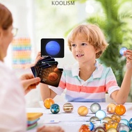 KOOLISM 10pcs Solar System Planet Balls, Galaxy Foam Space Planets Ball, Montessori Toys Starry Sky 