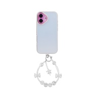 [ส่งจากไทย] Case City Dog เคสไอโฟน โฮโลแกรม พร้อมสายคล้องมือลูกปัด สำหรับ iPhone 16Pro/16
