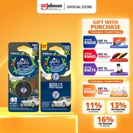 Glade Car Vent Perfume Air Freshener Starter Kit + Refill Essences Elite - (2ml)