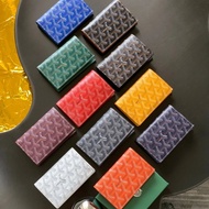 DR Goyard Goyard Dog Tooth Wallet SAINT-PIERRE Card Holder Passport Book Holder Wallet Coin Purse Zi