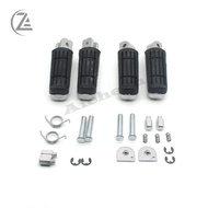 ACZ Motorcycle Front Rear Footrests Foot Pegs for Yamaha FZ400 FZ600 FZS600 FZS1000 FZ1000 FZ-8 FZ8 