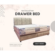 DRAWER BED/STORAGE BED/QUEEN BED/KING BED/BED WITH DRAWER/DIVAN BED/KATIL DRAWER/KATIL