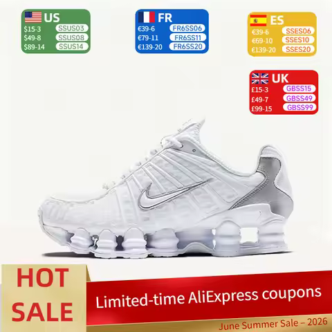 Nike Shox TL - A Simple,Fashionable,Comfortable, Wear-resistant,Cushioned,Breathable,Low-top Running