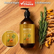 Refreshing Comfort Biotin Shampoo Turmeric Rosemary 3in1 300ml Cool Scalp Feel Daily Use  Syampu Bio