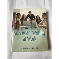 PRELOVED BOOK SUCCESSFUL “WRITING AT WORK WADSWORTH CENGAGE LEARNING