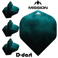 Mission Dart Flights - Standard Solo LEWIS GURNEY For Soft and Steel Darts (SAYAP ARROW)