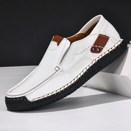 New store openingHandmade Leather Shoes Men Casual Shoes Casual Upper Loafers Men Spring Outdoor Sue