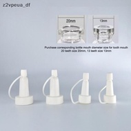 z2vpeu 5Pcs 13/20mm White Tip Spout Cap Clear/Tea Ampoule Serum Lids for Bottle PH