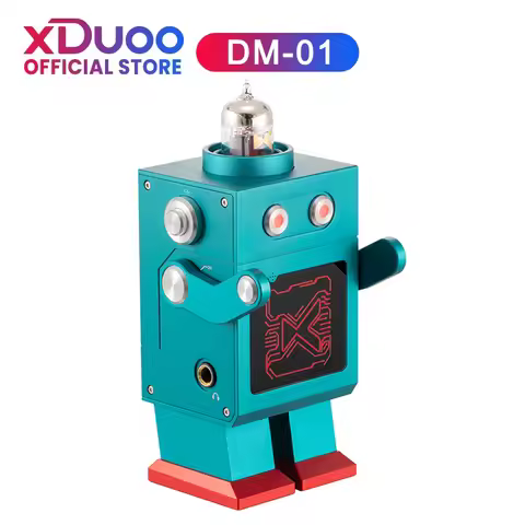 XDUOO DM-01 earphone amplifier USB DAC DSD CS43131 MQA Vacuum tube amplifier 12AU7 BLUETOOTH 5.4 X12