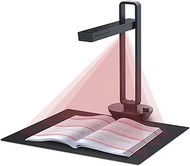 CZUR Aura Pro Portable Book Scanner, A3 Document Scanner, Auto-Flatten & Fingerprint Removal Technol