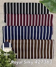 Kain Rayon Royal Silky 427363 Motif Salur (Per 0.5M) Rayon Silky Motif Premium