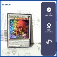 [FS Yugioh] Baronne de Fleur Genuine Yugioh Card