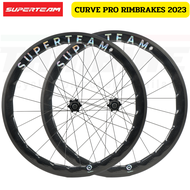 ล้อจักรยานเสือหมอบคาร์บอนดิสก์เบรค/ริมเบรค Superteam curve pro 2 DISCBRAKE/RIMBRAKES