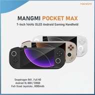 Mangmi pocket max handheld game console snapdragon 865  7 inch OLED screen android 13