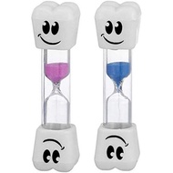 Smile Tooth 2 Minute Sand Timer Assorted Colors (2 Pack)