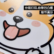 Corgi West Highland Teddy Bichon Poodle Car Sticker Glueless Electrostatic Glass Sticker Whole Car C