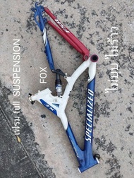 เฟรม จักรยาน เสือภูเขา full suspension Size M สำหรับ ล้อ 26“ ความสูง164-176 specialized โช๊ค FOX แท้